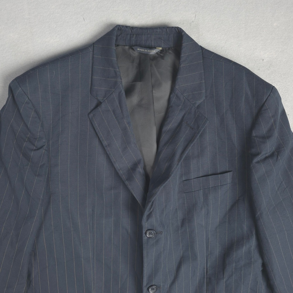 Banana Republic Pinstripe Blazer‎ Business Casual Jacket 46L - Picture 2 of 10